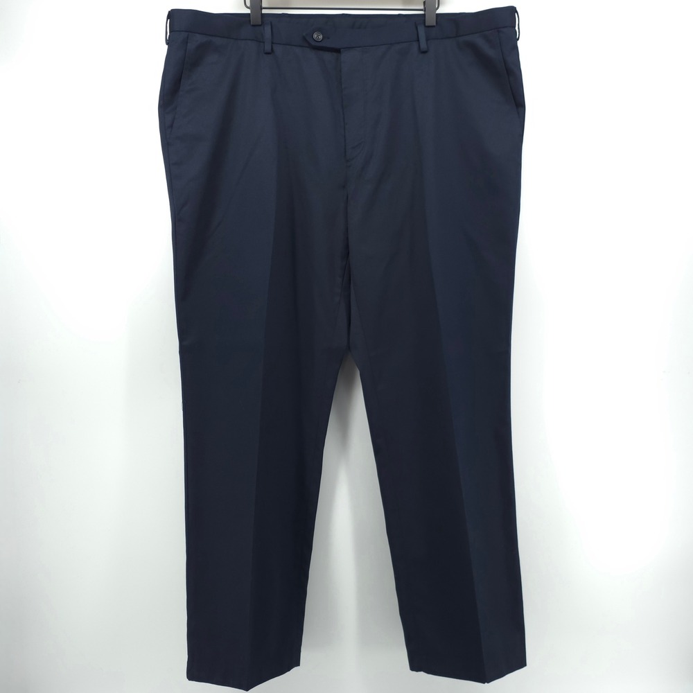 Jos. A. Bank Mens Pants Traveler‎ 44x30 Navy Blue Cotton Chino Dress Trousers